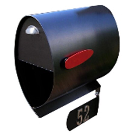 Next2Nature 603 Products SPIRA-M001BLK Spira Postbox Large Black Powder Coat NE2586097